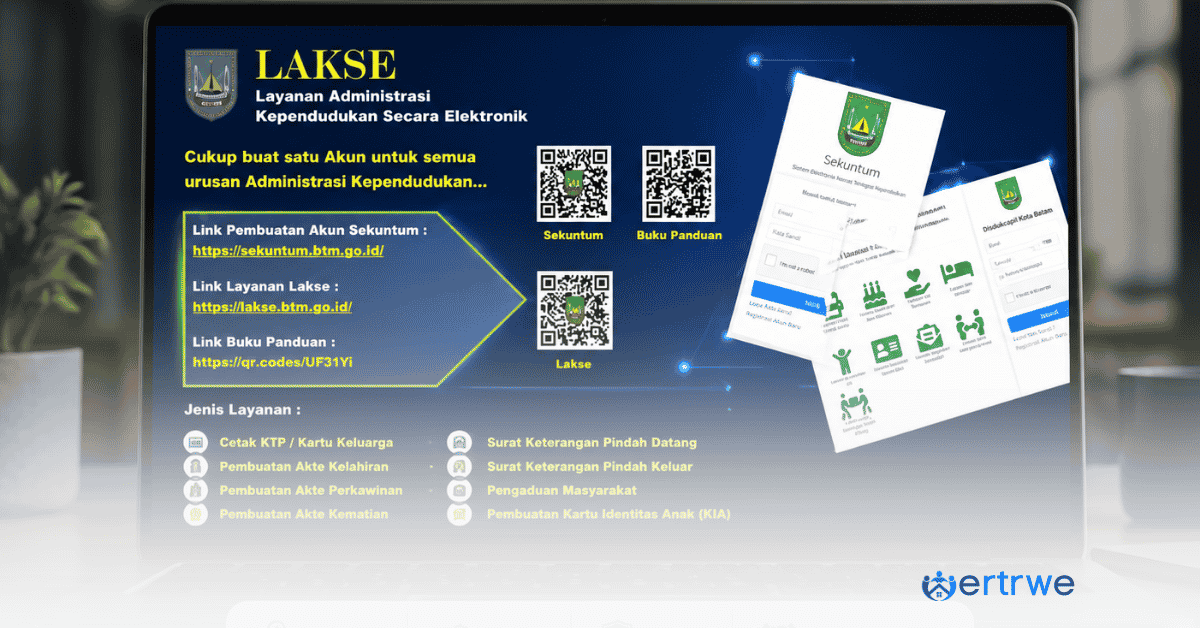 Warga Batam Kini Bisa Mengurus Administrasi Kependudukan Secara Online Lewat LAKSE